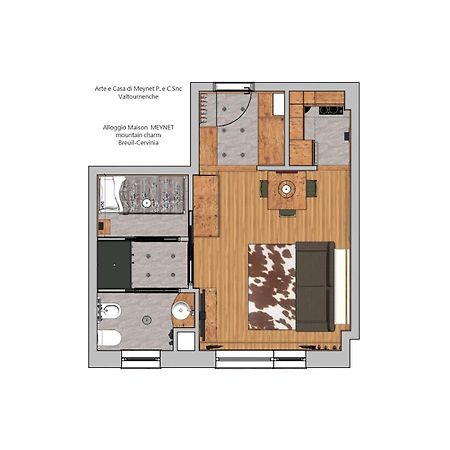 Maison Meynet Mountain Charm Breuil-Cervinia Exteriér fotografie