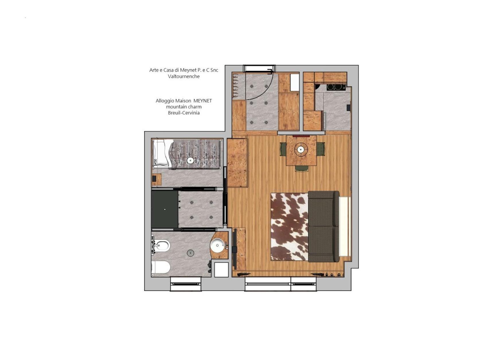 Maison Meynet Mountain Charm Breuil-Cervinia Exteriér fotografie
